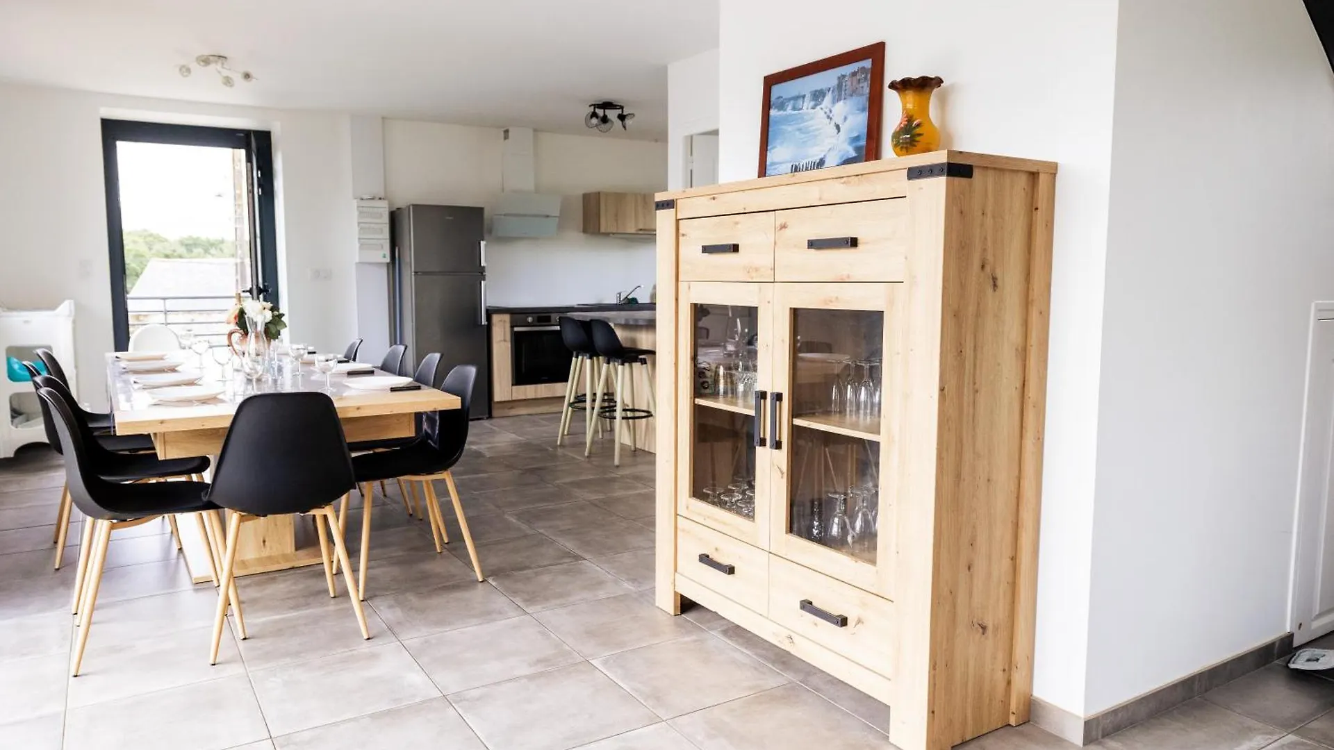 Maison Comprenant Deux Gites A Louer, Ensemble Ou Independamment, Capacite De 4 A 19 Personnes Idealement Place Pour Visiter Le Mont-Saint-Michel, Saint-Malo Et Les Alentours Baguer-Pican